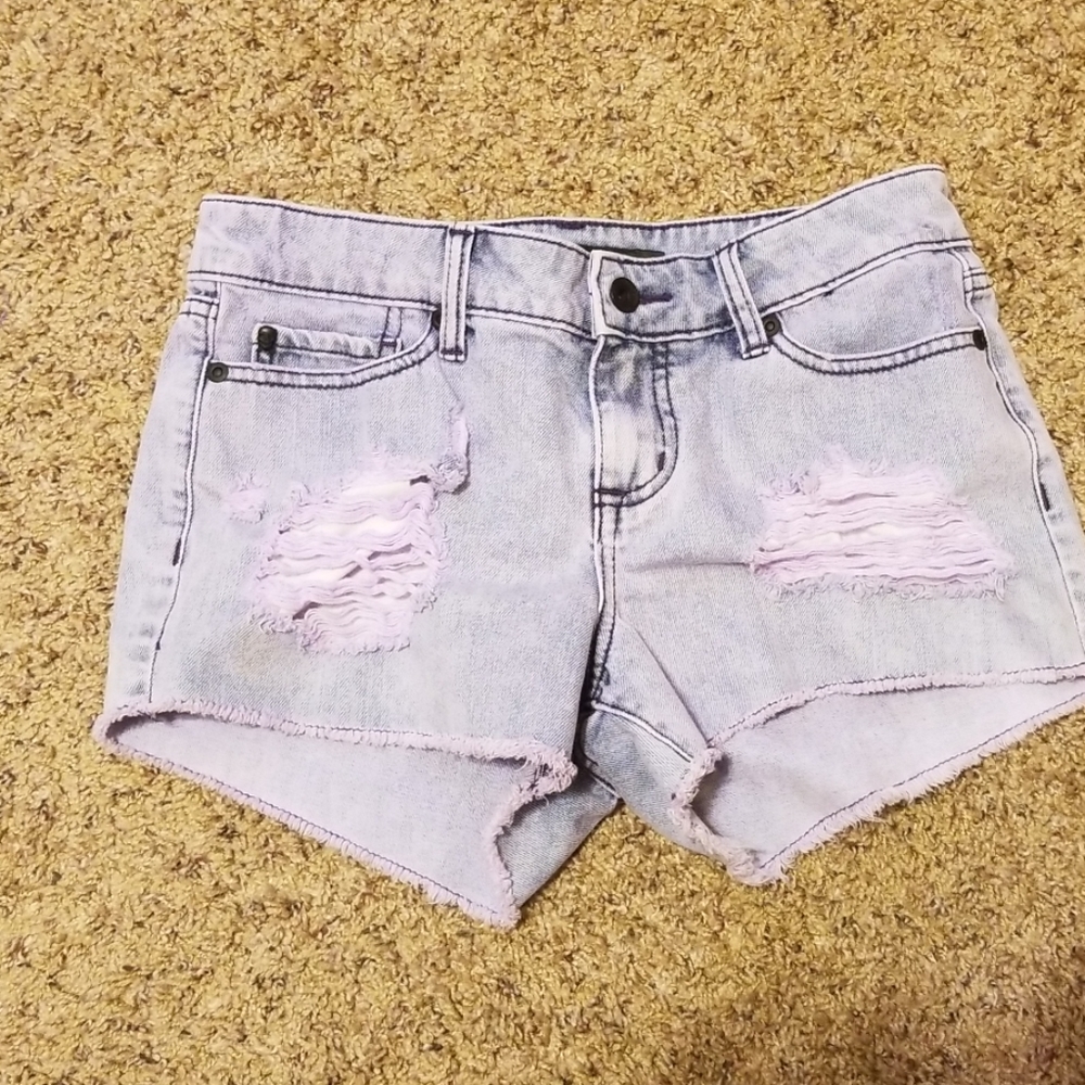 Lavender shorts